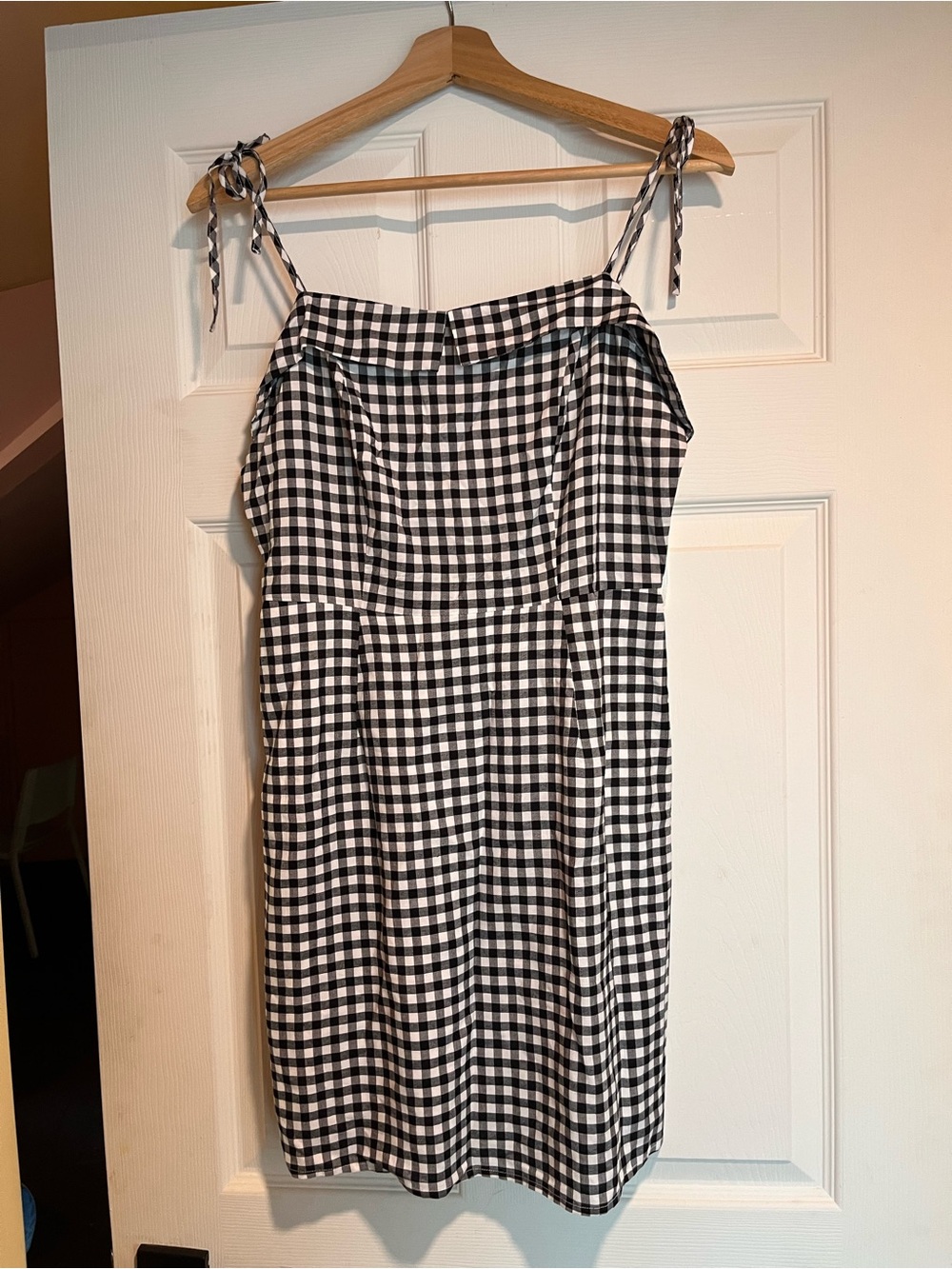 cupcakes & cashmere Black and White Gingham Dress